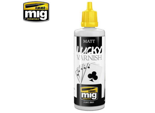 60ml Ammo Mig - Matt Lucky Acrylic Varnish