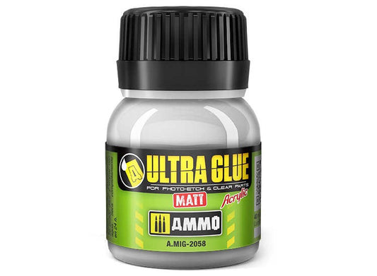 40ml Ammo Mig - Ultra Glue Matt for Photo-Etch and Clear Parts