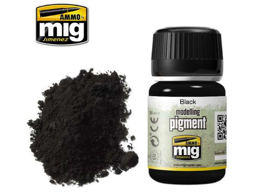 35ml Ammo Mig - Pigments - Black 