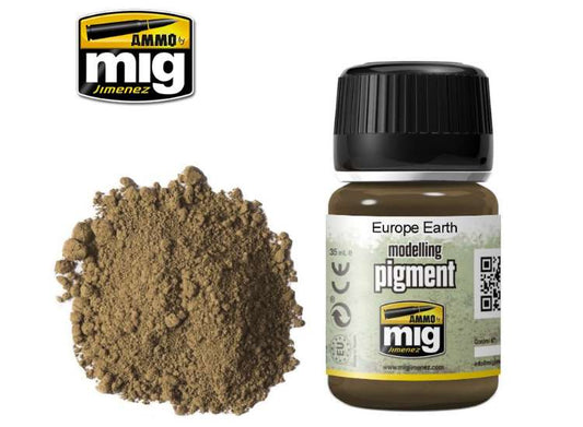 35ml Ammo Mig - Pigments - Europe Earth