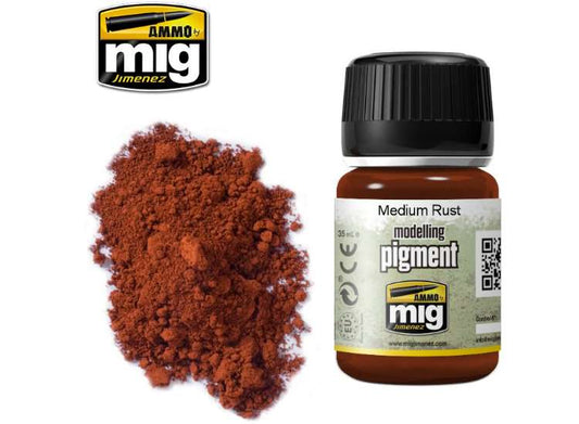 35ml Ammo Mig - Pigments - Medium Rust