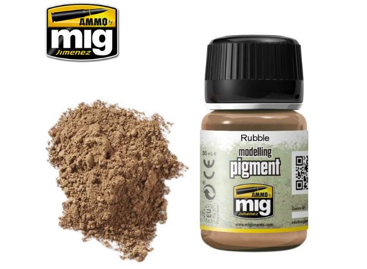 35ml Ammo Mig - Pigments - Rubble