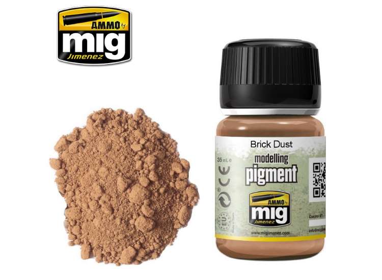 35ml Ammo Mig - Pigments - Brick Dust