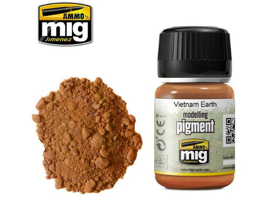 35ml Ammo Mig - Pigments - Vietnam Earth