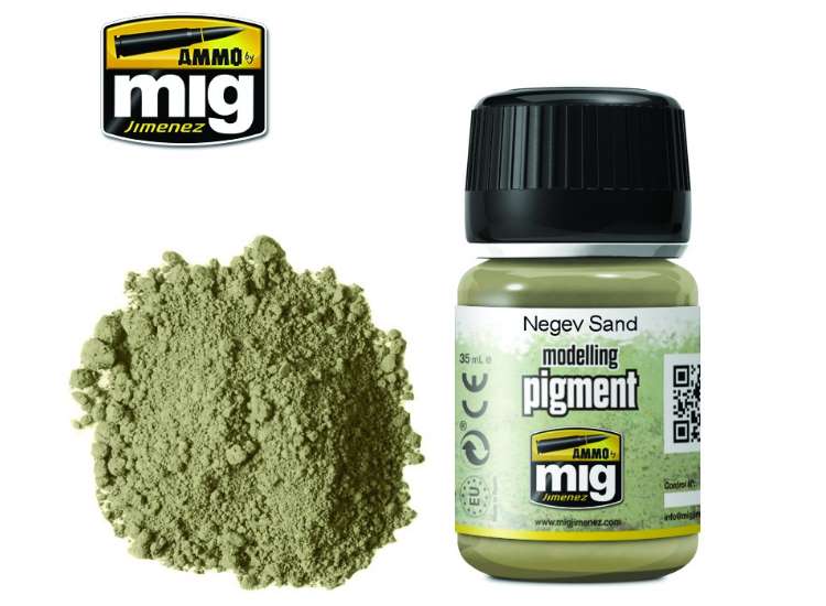 35ml Ammo Mig - Pigments - Negev Sand