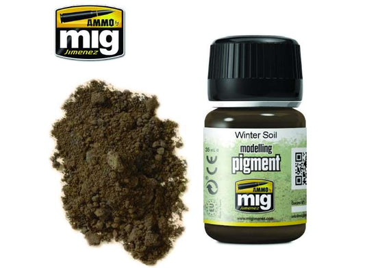 35ml Ammo Mig - Pigments - Winter Soil