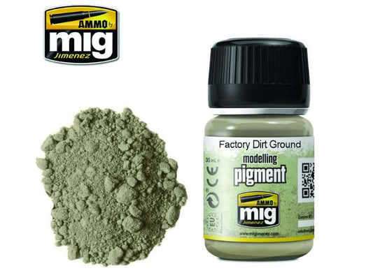 35ml Ammo Mig - Pigments - Factory Dirt Ground