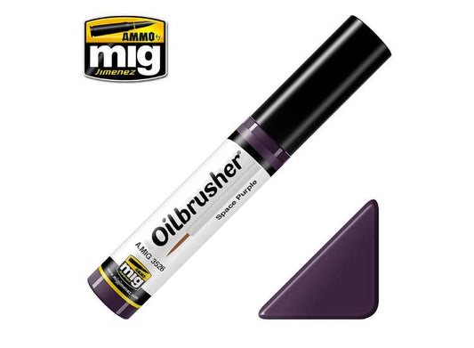 10ml Ammo Mig - Oilbrusher Paint - Space Purple