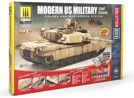 - Ammo Mig - Solution Box: Modern US Military Sand Scheme