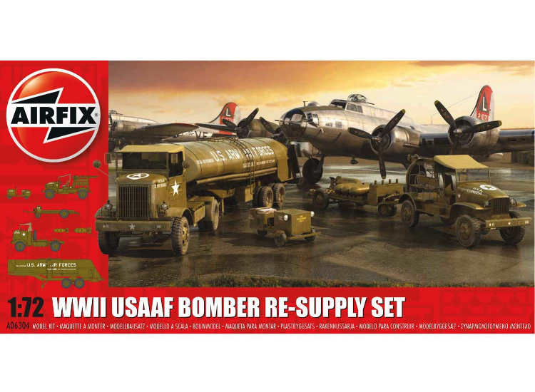 1/72 Airfix - WWII USAAF Bomber - Resupply Set