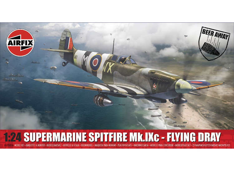 1/24 Airfix - Supermarine Spitfire Mk.IXc - Flying Dray