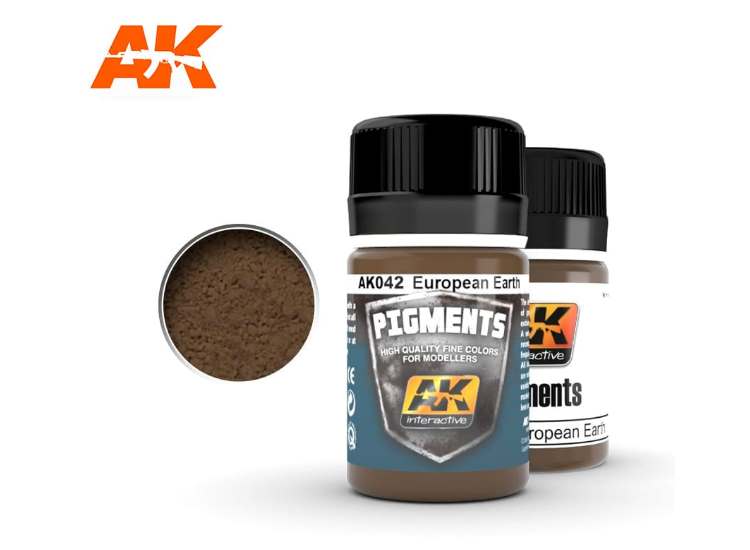 35ml AK Interactive - Pigment - European Earth