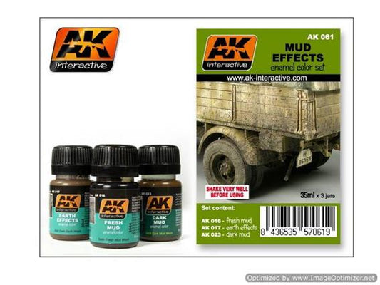 35ml x3 AK Interactive - Mud Set