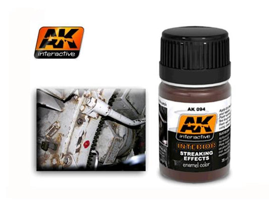 35ml AK Interactive - Streaking Grime for Interiors
