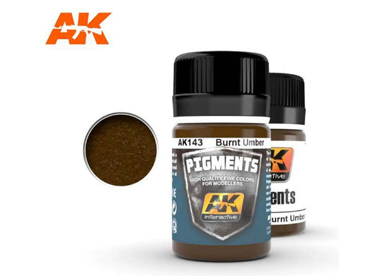 35ml AK Interactive - Pigment - Burnt Umber