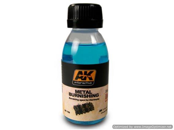 100ml AK Interactive - Metal Burnishing Fluid