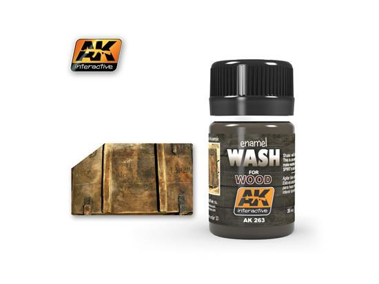 35ml AK Interactive - Enamel Wash For Wood