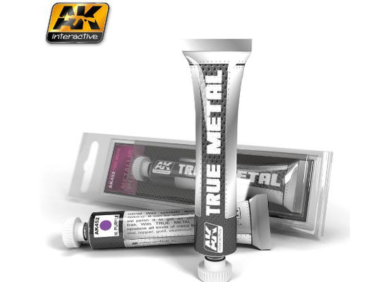 20ml AK Interactive - True Metal Paint - Metallic Purple