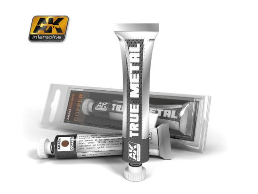 20ml AK Interactive - True Metal Paint - Copper