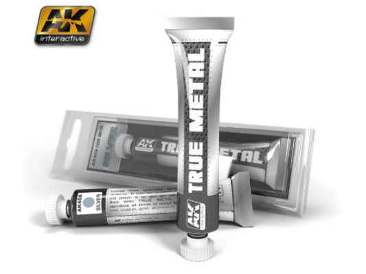 20ml AK Interactive - True Metal Paint - Silver