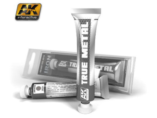 20ml AK Interactive - True Metal Paint - Iron