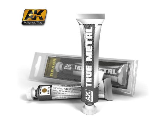 20ml AK Interactive - True Metal Paint - Brass