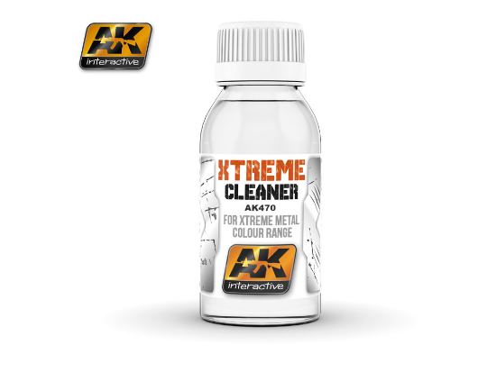 100ml AK Interactive - Xtreme Cleaner for Xtreme Metal Colour Range