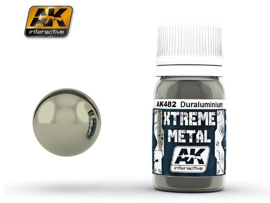 30ml AK Interactive - Xtreme Metal Paints - Duraluminium
