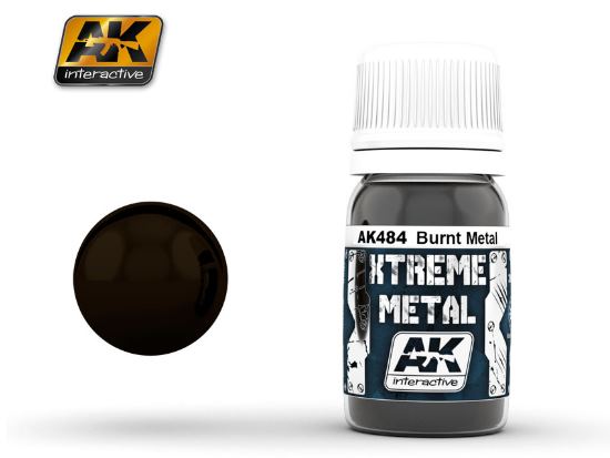 30ml AK Interactive - Xtreme Metal Paints - Burnt Metal