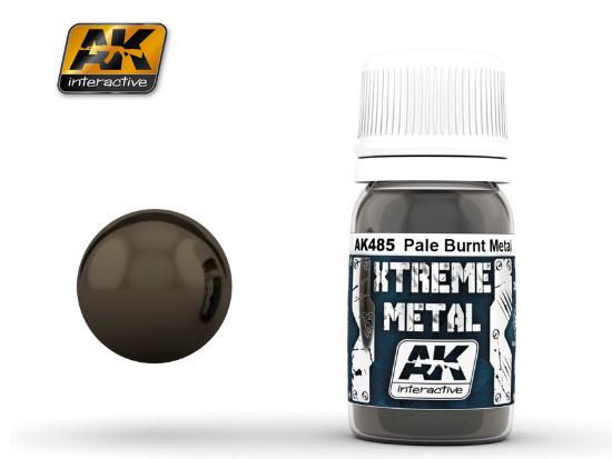 30ml AK Interactive - Xtreme Metal Paints - Pale Burnt Metal