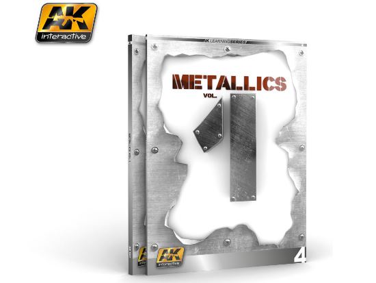 '- AK Interactive - Learning Guide 4 - Metallics Vol 1 - Painting / How To'