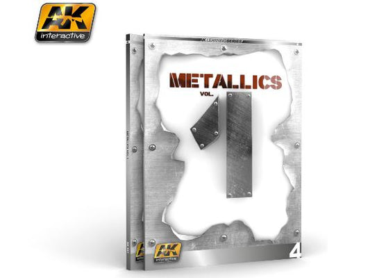 '- AK Interactive - Learning Guide 4 - Metallics Vol 1 - Painting / How To'