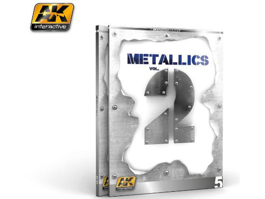 '- AK Interactive - Learning Guide 5 - Metallics Vol 2 - Painting / How To'