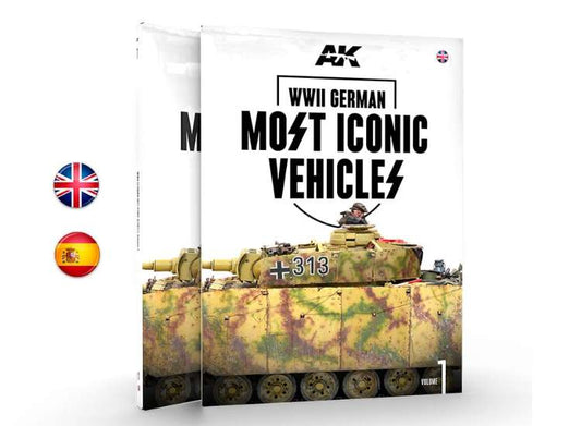 - AK Interactive - WWII German Most Iconic Vehicles Vol 1