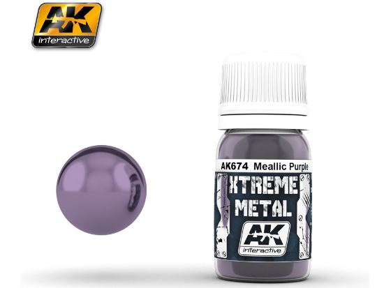 30ml AK Interactive - Xtreme Metal Paints - Metallic Purple