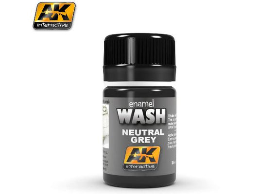 35ml AK Interactive - Enamel Neutral Grey Wash