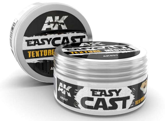 130g AK Interactive - Easy Cast Texture Medium