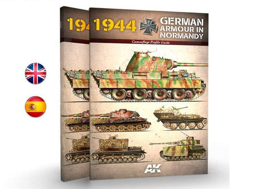 - AK Interactive - 1944 German Armour in Normandy Camouflage Profile Guide