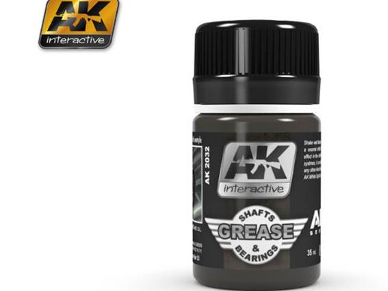 35ml AK Interactive - Shafts and Bearings Grease Wash