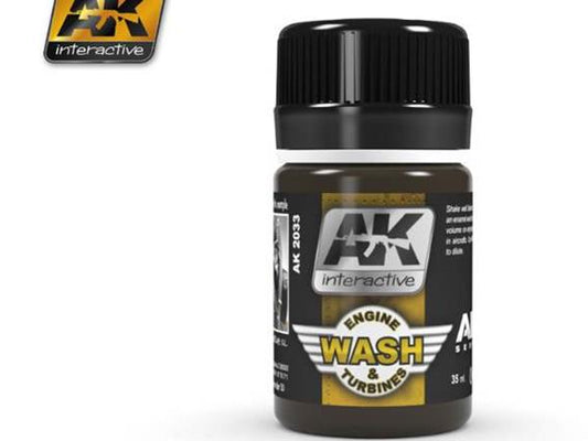 35ml AK Interactive - Aircraft Engine Wash
