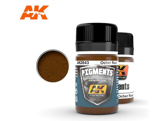 35ml AK Interactive - Pigment - Ocher Rust