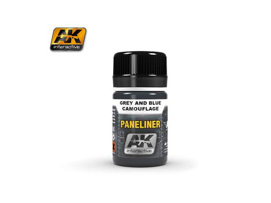 35ml AK Interactive - Paneliner for Grey and Blue Camouflage