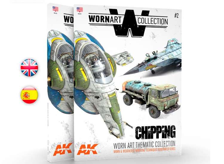 '- AK Interactive - Worn Art Collection 2 - Chipping