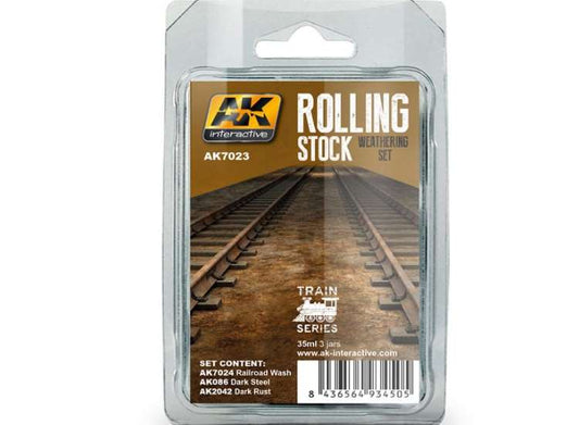 35ml x3 AK Interactive - Railway Rolling Stock Weathering Set