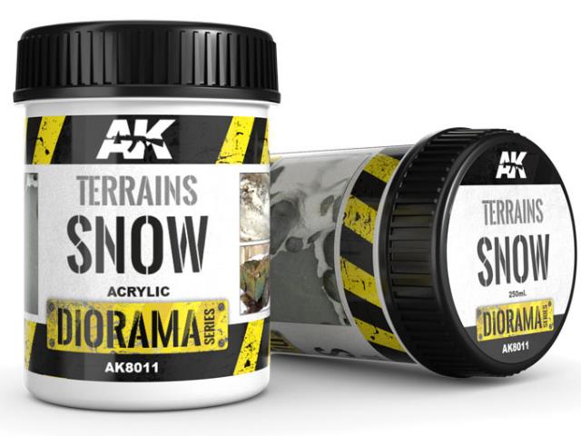 250ml AK Interactive - Terrains - Snow