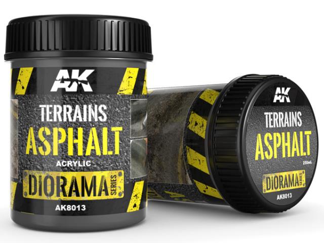 250ml AK Interactive - Terrains - Asphalt