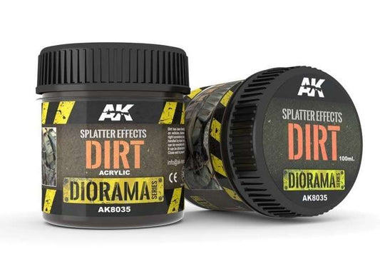 100ml AK Interactive - Splatter Effects - Dirt