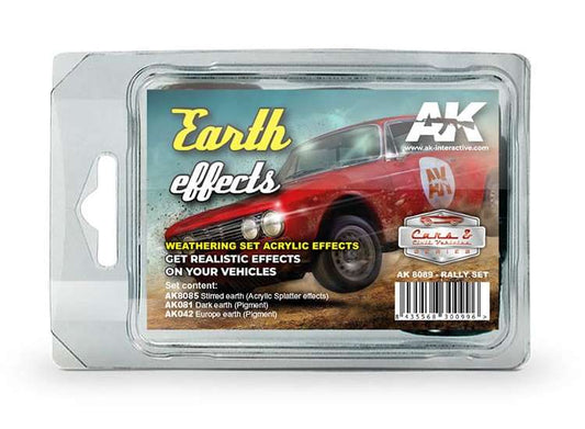 35ml x3 AK Interactive - Earth Weathering Effects (Rally Cars)
