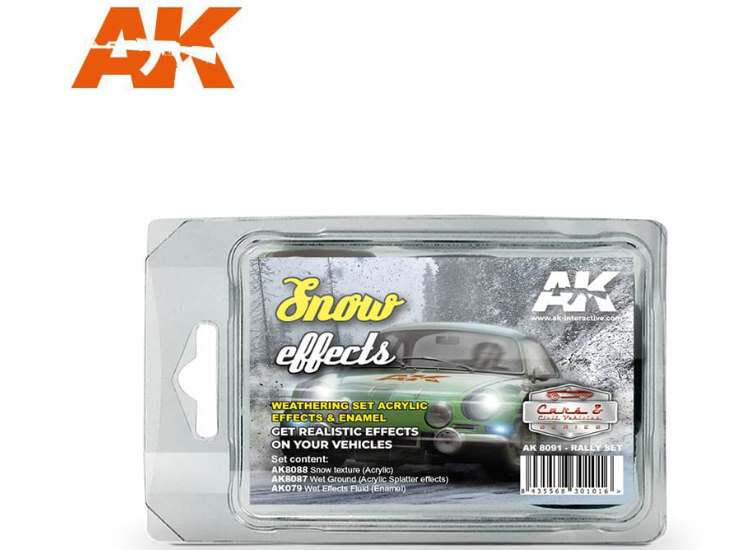 - AK Interactive - Rally Car Snow Effects Set