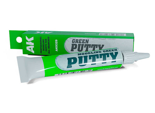 20ml AK Interactive - Modelling Green Putty - High Quality
